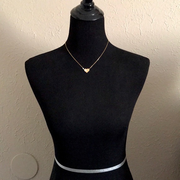 💘Arrow Heart Necklace gold & silver - Picture 2 of 5